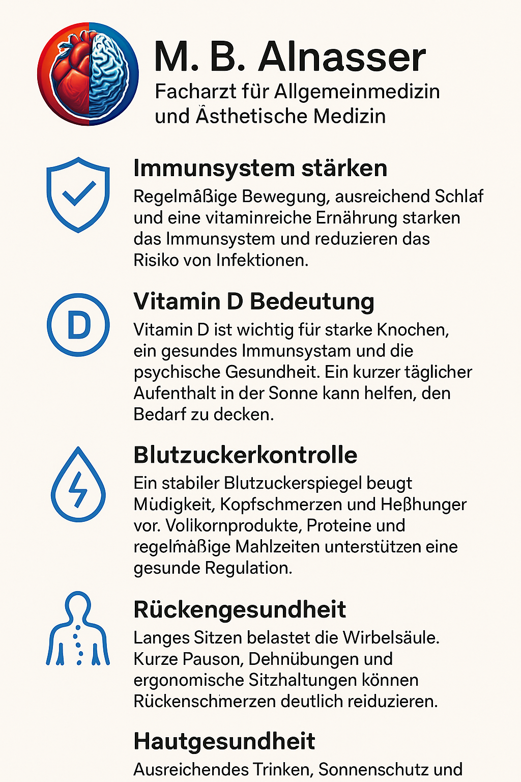 5 Wichtige Gesundheitstipps für Ihren Alltag