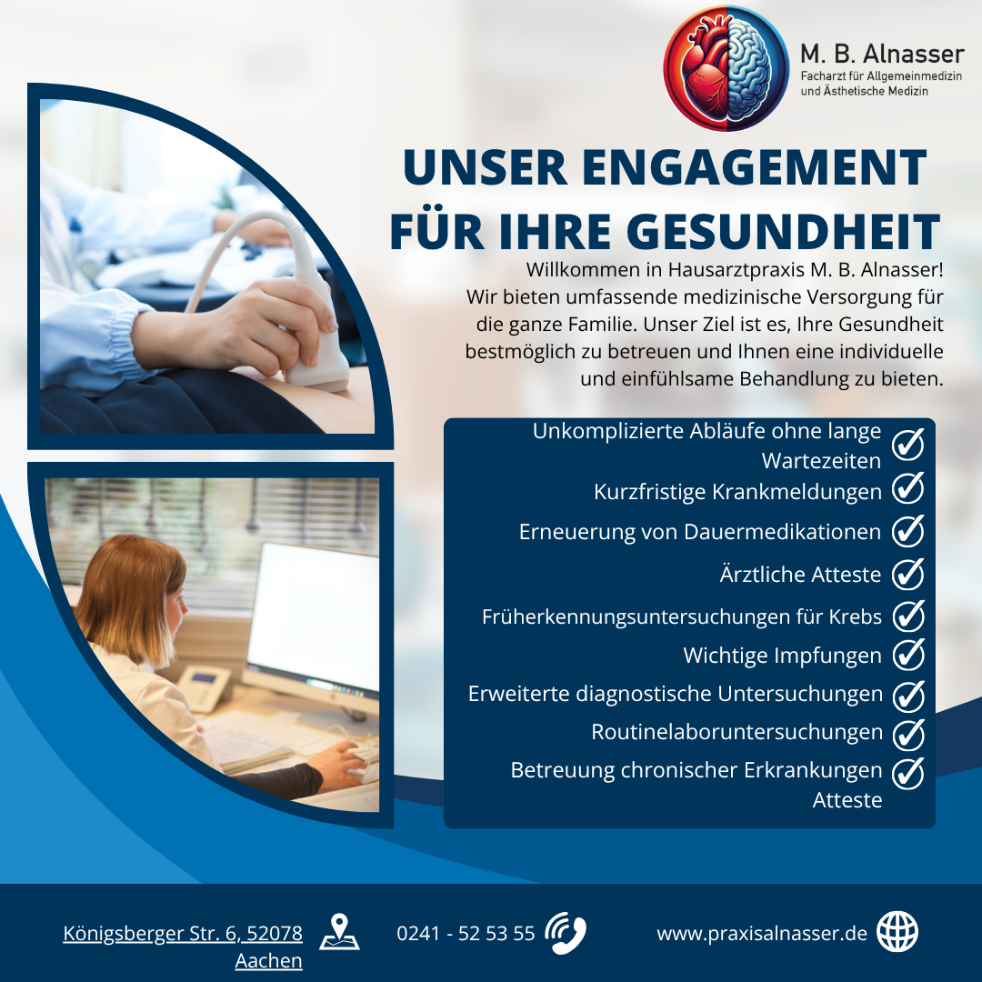 Willkommen in Hausarztpraxis M. B. Alnasser!